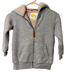 Mini Boden Koala zip up hoodie